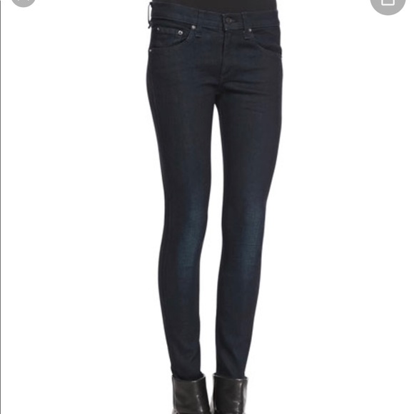 rag & bone Denim - Rag & Bone The Skinny Jean In Olive Harrow Size 26